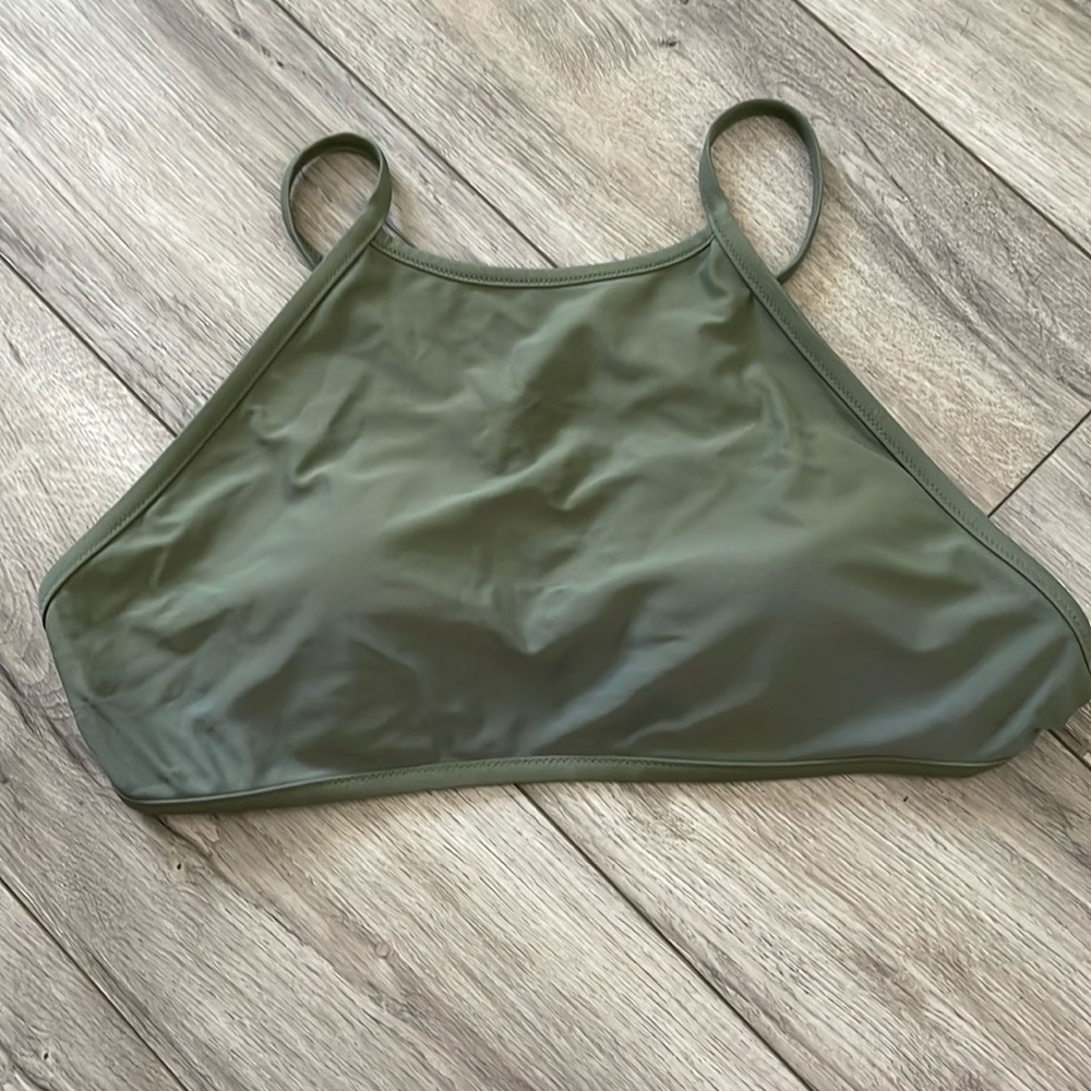 Green Swim Top